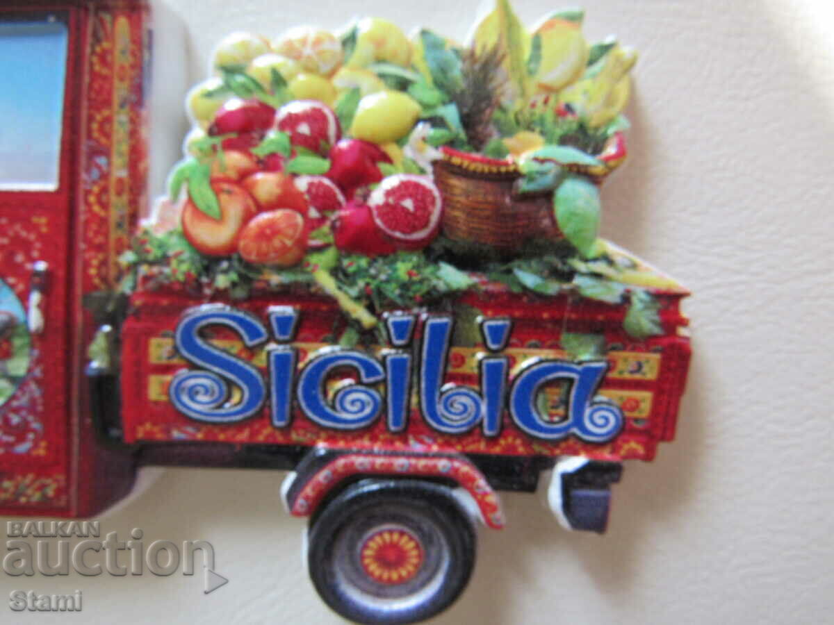 Magnet from Sicily, Italy-1 - 5 Magnet from Sicily, Italy-1 - 5