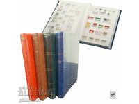 stamp album with 24 sheets / 48 white A4 pages