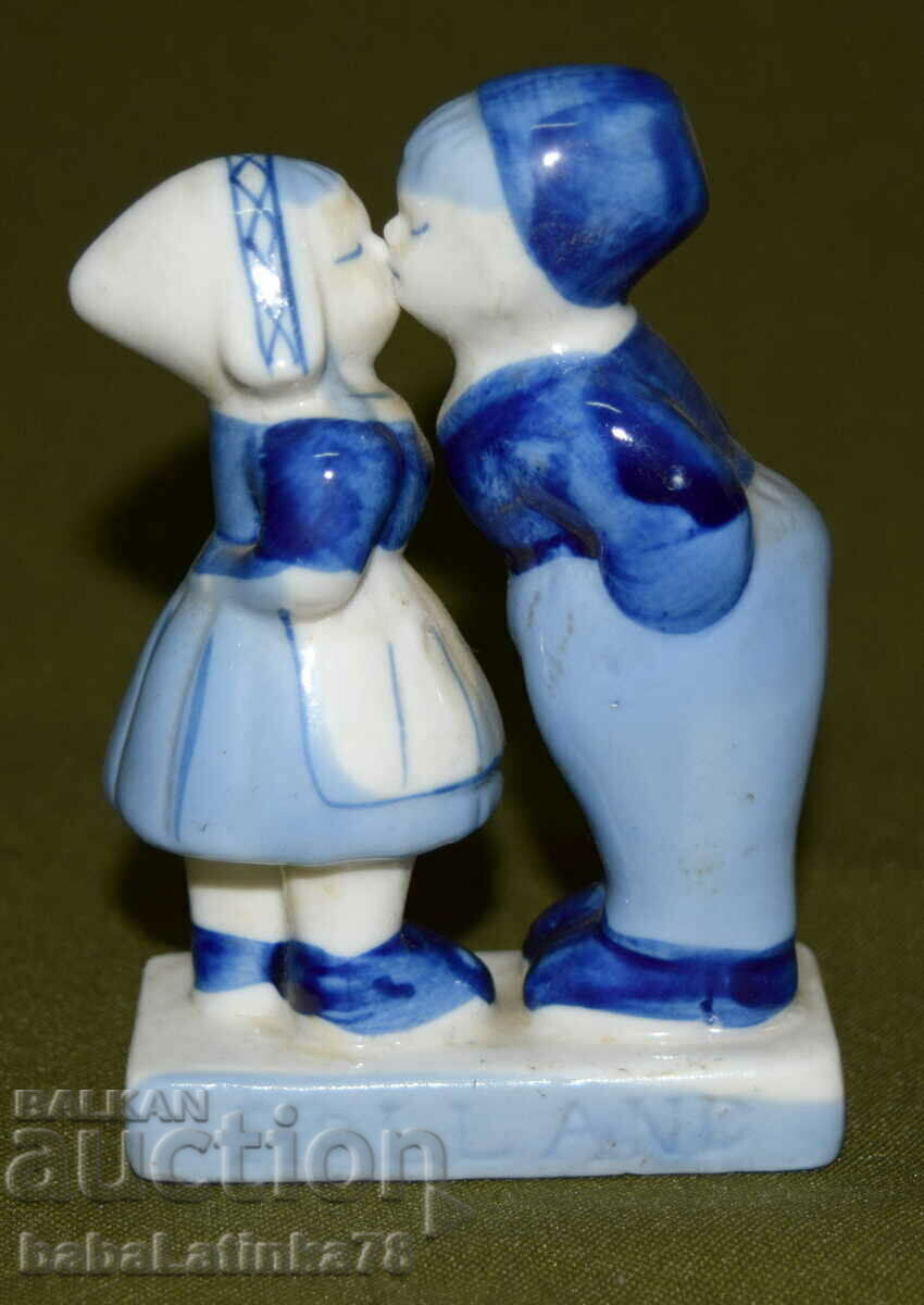 Interesting porcelain figurine Holland