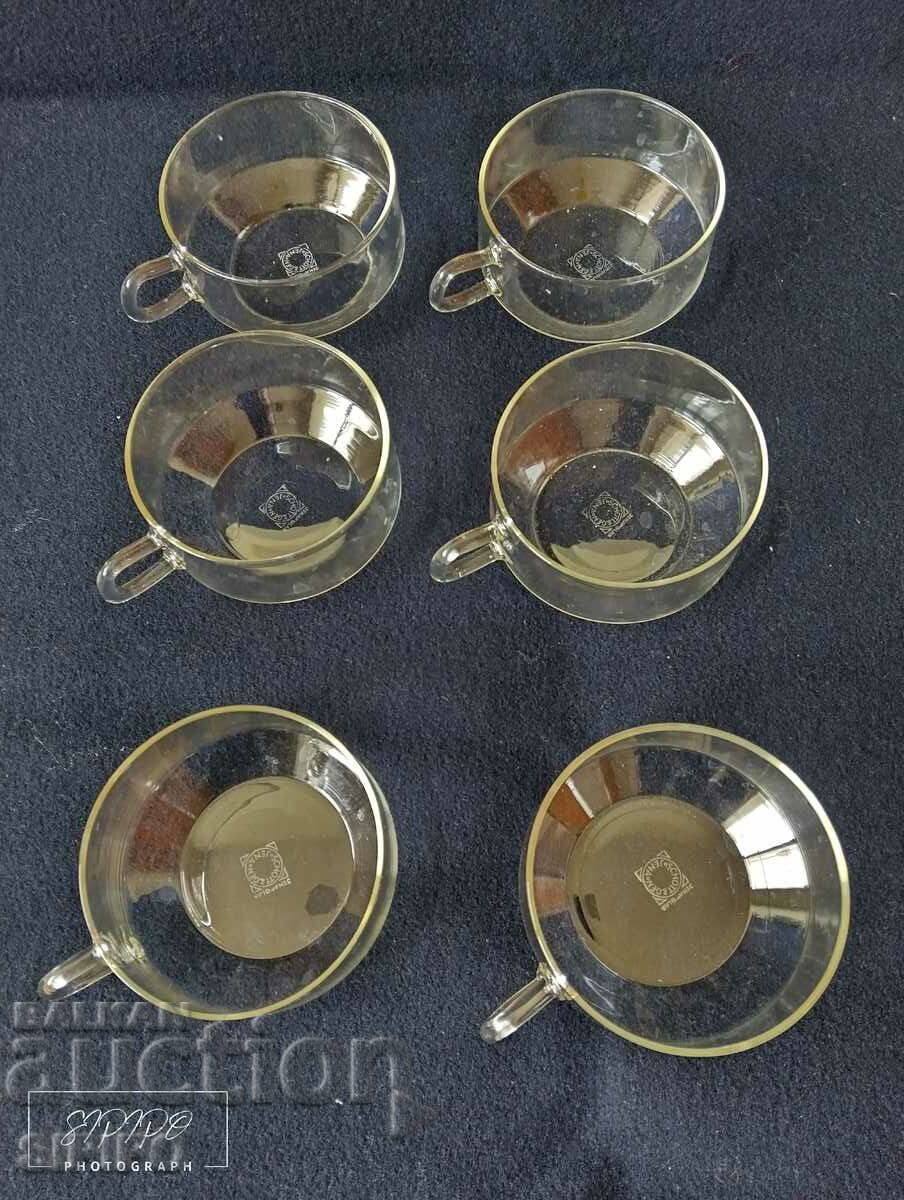 Schott & Gen Glass Heat Resistant Tea Cups