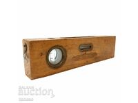 Old wooden spirit level, spirit level, spirit level, level (9.4)