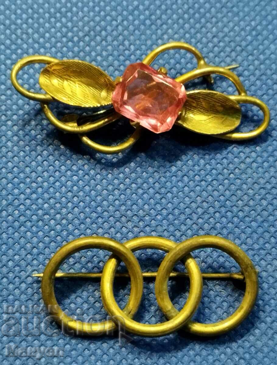 Old brooches - Kingdom of Bulgaria.