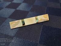 Mother of pearl pin brooch