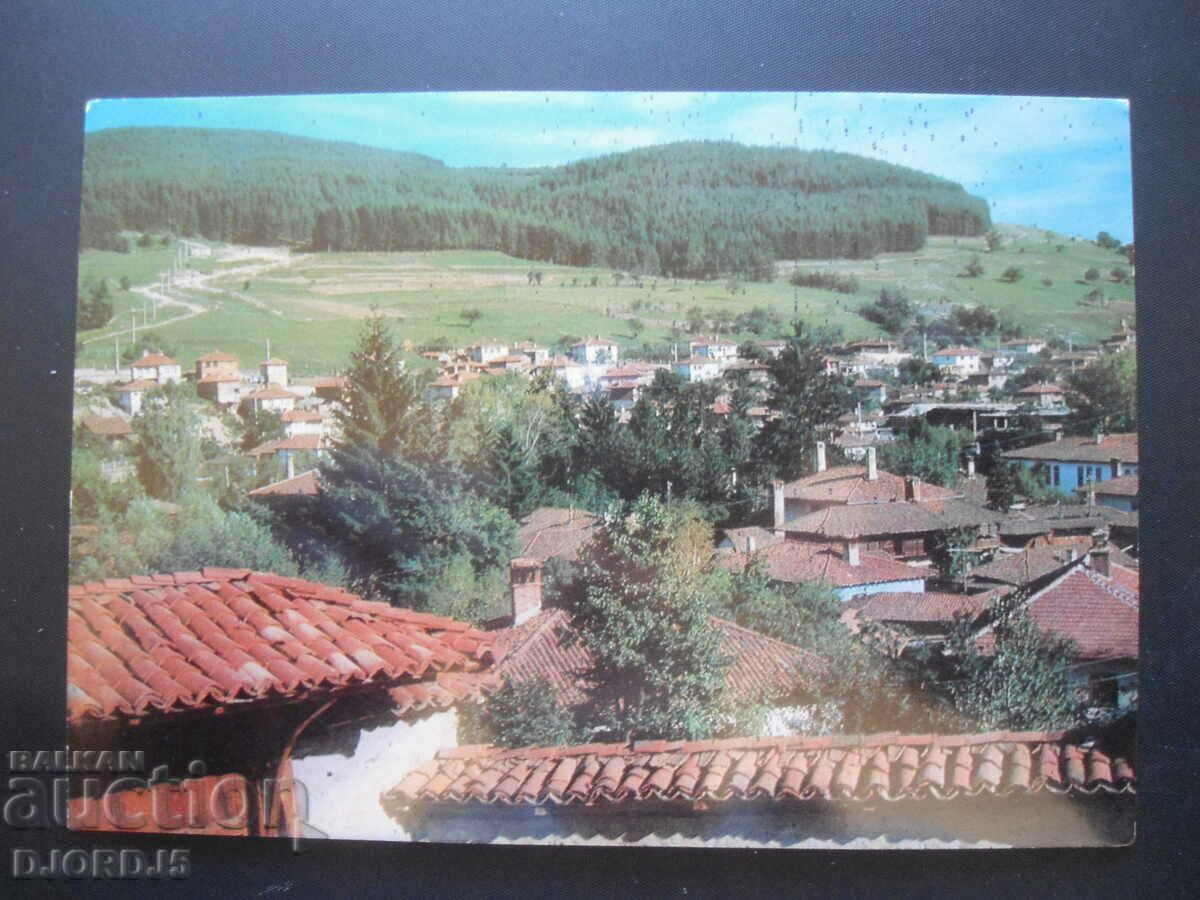 KOPRIVSHITSA-Northeastern part of the city, Old card