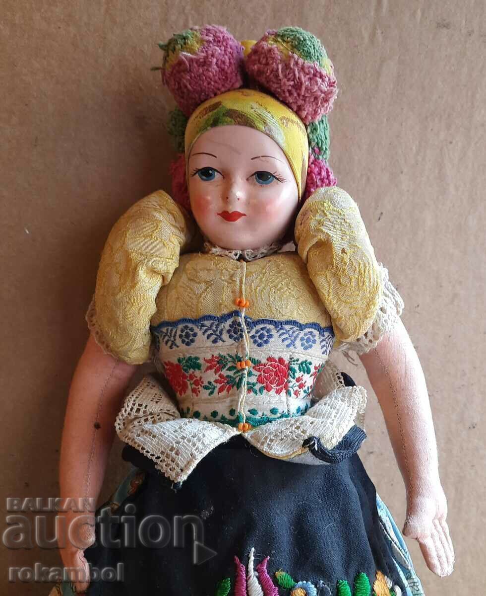 Hungarian folk doll in traditional clothing - 5 Hungarian folk doll in traditional clothing - 5