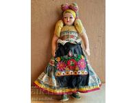 Hungarian folk doll in traditional clothing