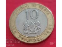 10 shillings 1997 - Kenya