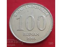 100 rupiah 2016 - Indonesia