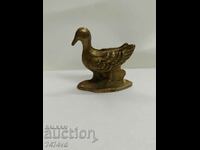 BRONZE FIGURE DUCK