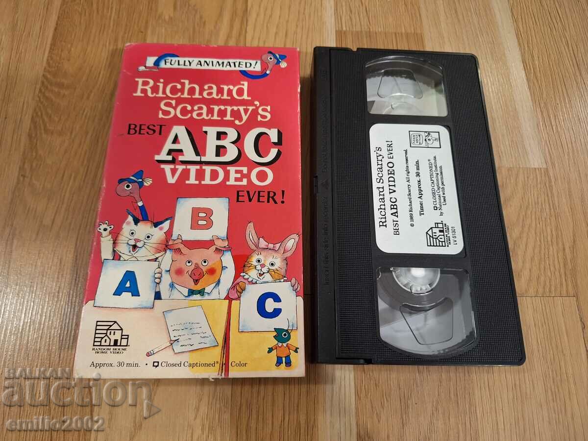 Видео касета Анимация ABC с цена 3.99 лв. | € 2.04 Видео касета Анимация ABC с цена 3.99 лв. | € 2.04