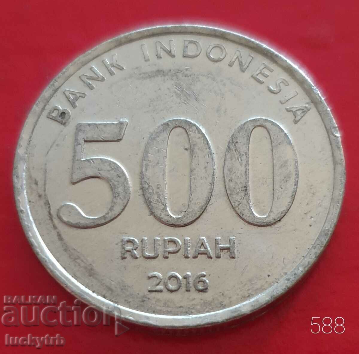 500 рупии 2016 - Индонезия