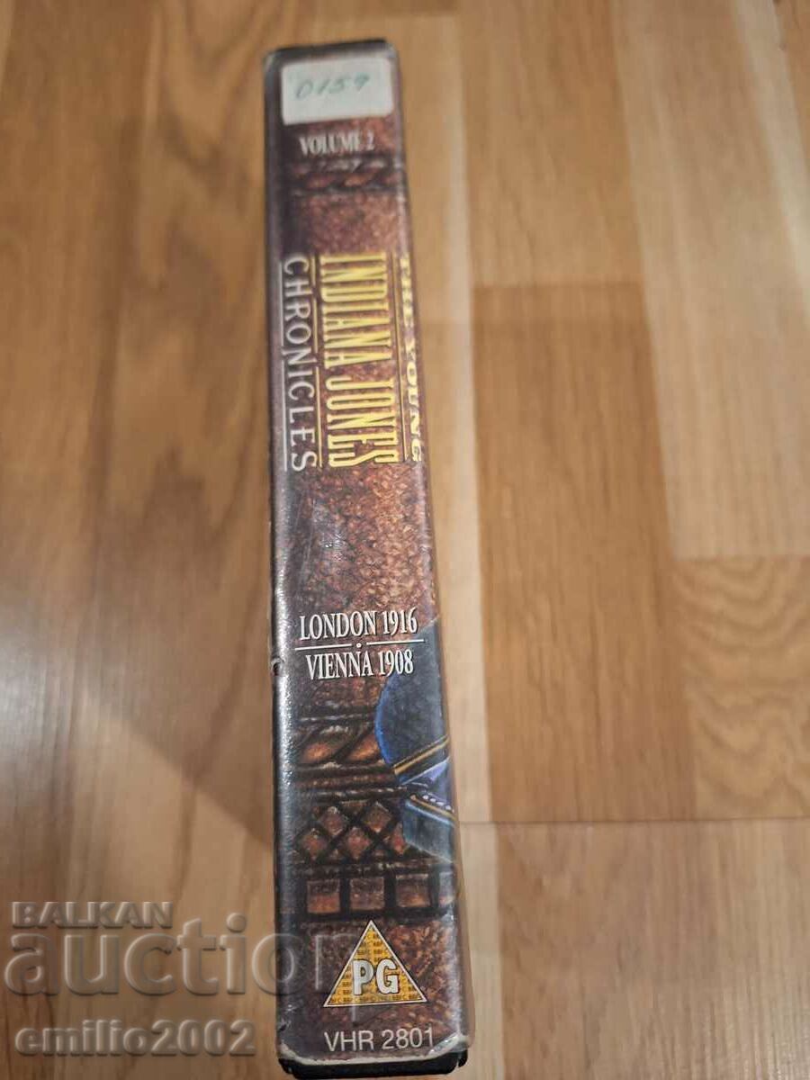 Indiana Jones Chronicles videotape with price € 2.50 | 4.89 BGN Indiana Jones Chronicles videotape with price € 2.50 | 4.89 BGN