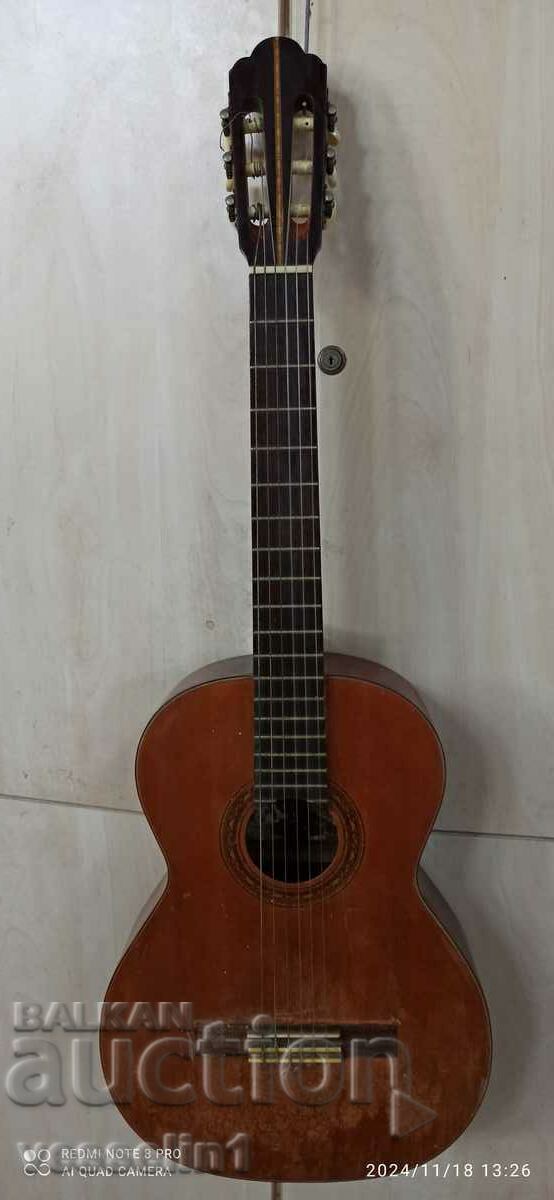 Chitară acustică clasică japoneză Kimbara anilor 70 Chitară acustică clasică japoneză Kimbara anilor 70