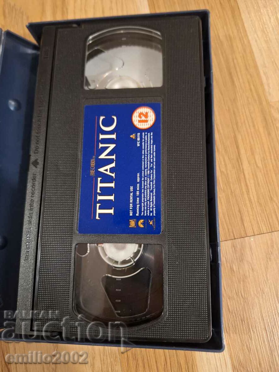 Аукцион Видео касета Titanic Аукцион Видео касета Titanic