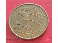 5 centavos 2003 - Brazilia