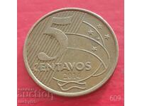 5 centavos 2014 - Βραζιλία