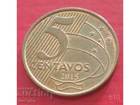 5 centavos 2015 - Brazil