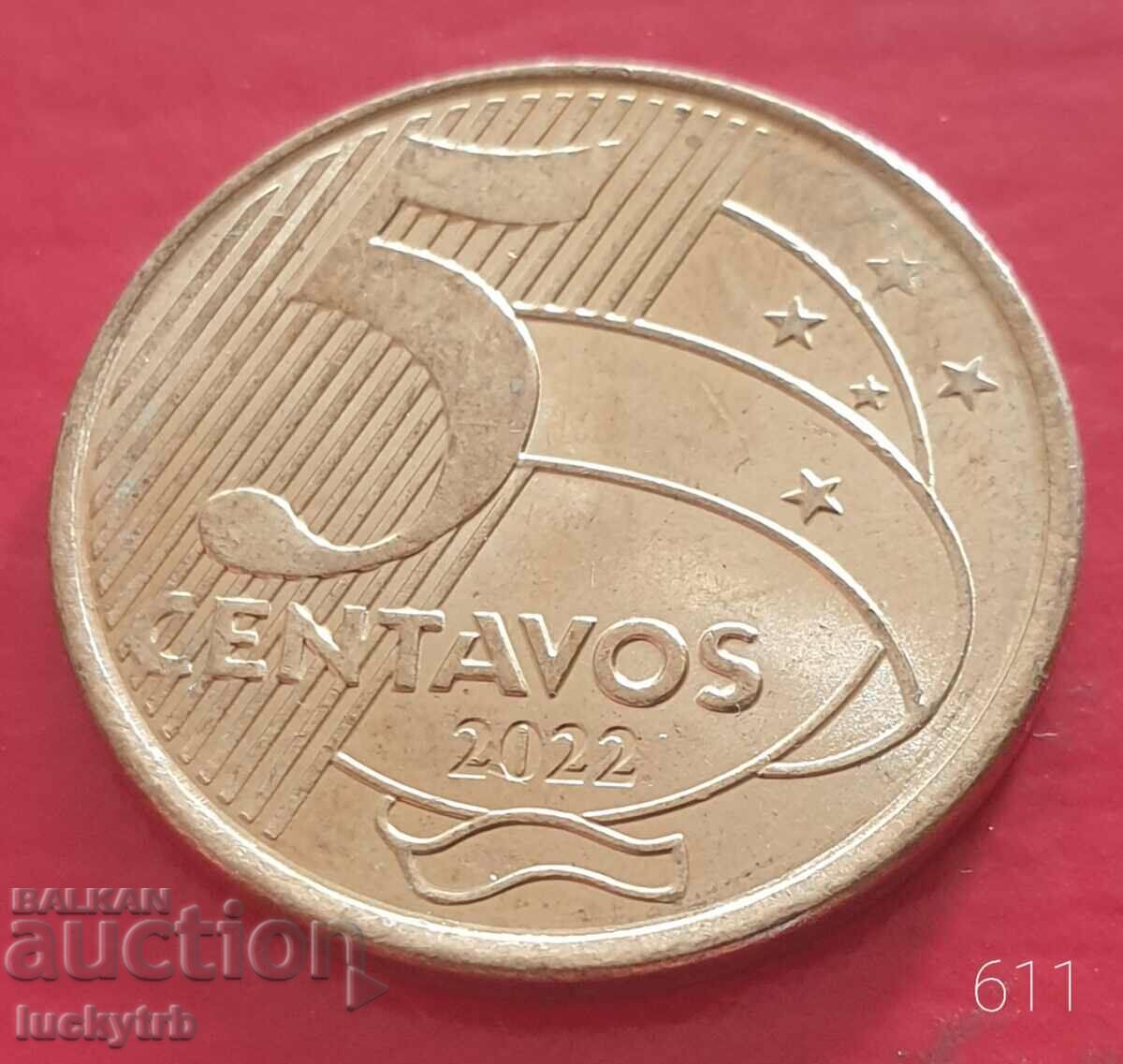 5 Centavos 2022 - Brazil