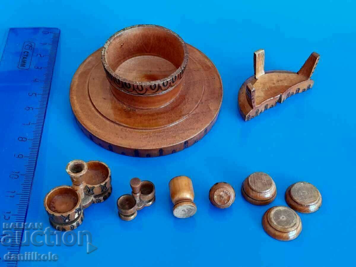 *$*Y*$* UNIQUE OLD SMALL FURNITURE WOOD - BULGARIA *$*Y*$* - 7 *$*Y*$* UNIQUE OLD SMALL FURNITURE WOOD - BULGARIA *$*Y*$* - 7