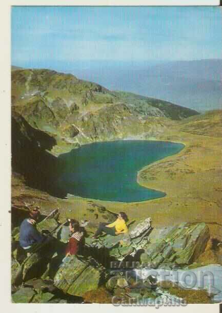 Card Bulgaria Rila Lake "Kidney"**