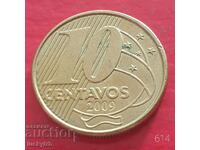 10 centavos 2009 - Brazilia