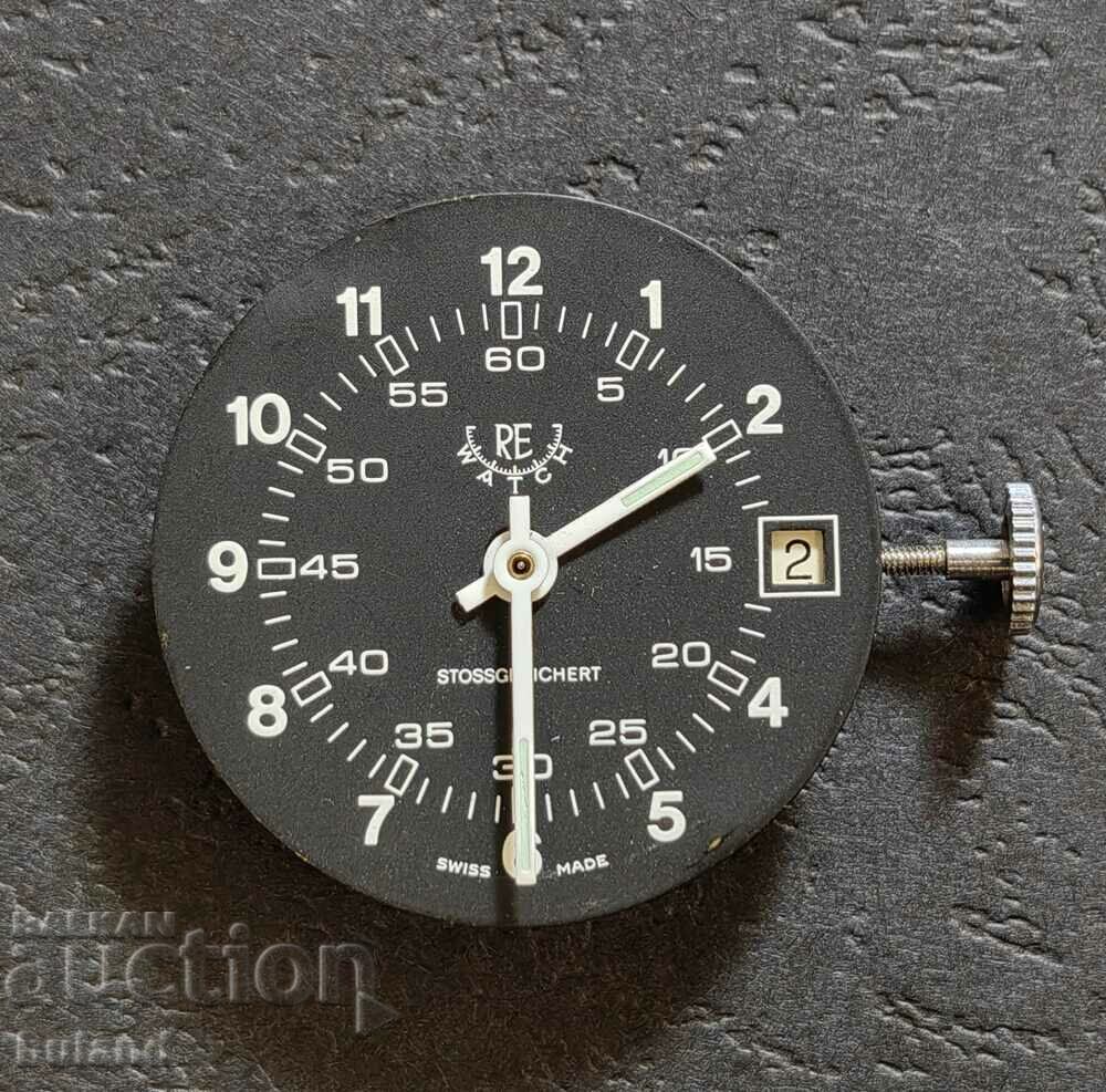 Swiss Movement EB 8501/76 Ebauche Bettlach for Re Watch