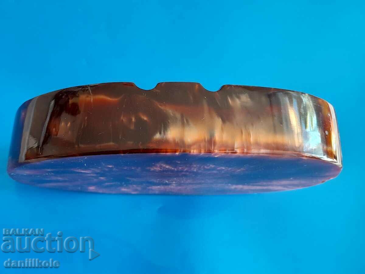 *$*Y*$* SUPER ASHTRAY BY KATALIN CARAMEL - EXCELLENT *$*Y*$* - 5