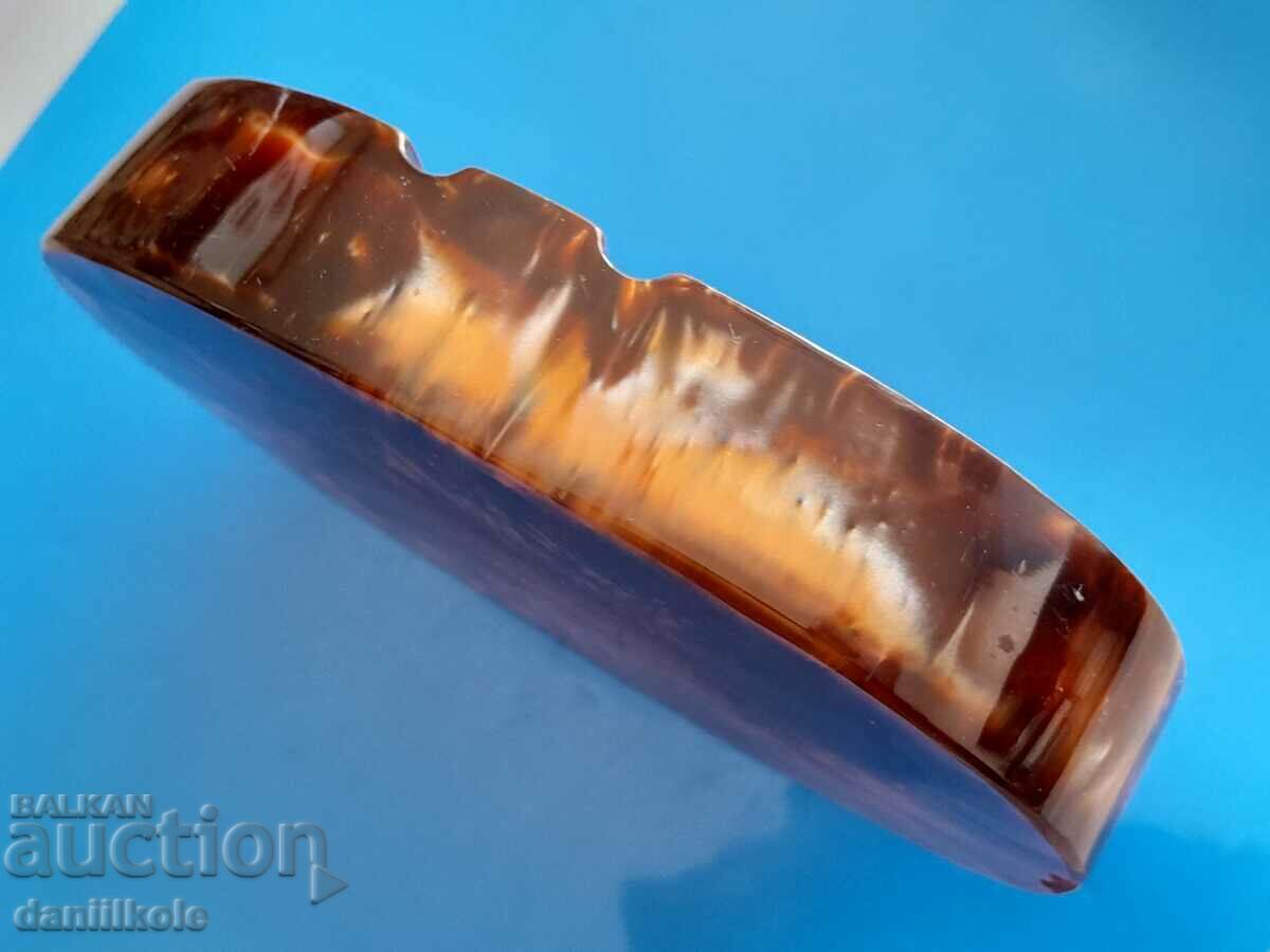 *$*Y*$* SUPER ASHTRAY BY KATALIN CARAMEL - EXCELLENT *$*Y*$* - 7