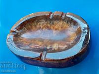 *$*Y*$* SUPER ASHTRAY BY KATALIN CARAMEL - EXCELLENT *$*Y*$*