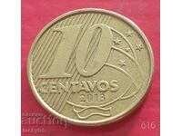 10 centavos 2013 - Brazilia