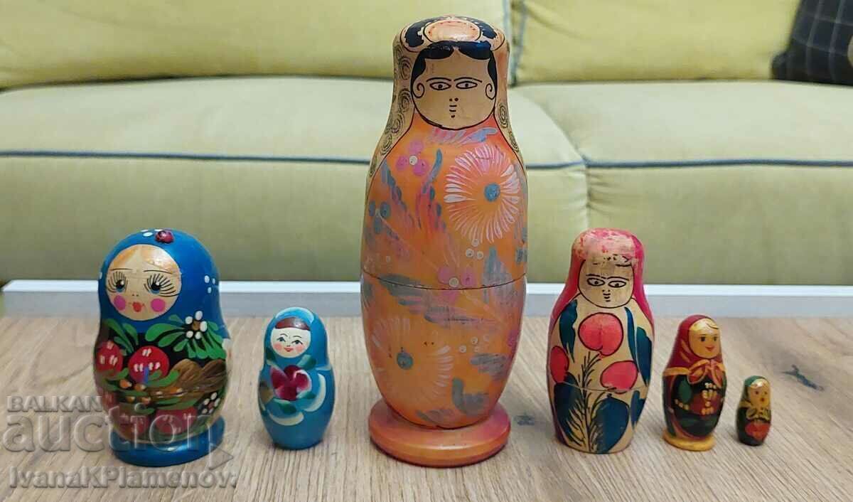Matryoshka 6 pieces for collectors