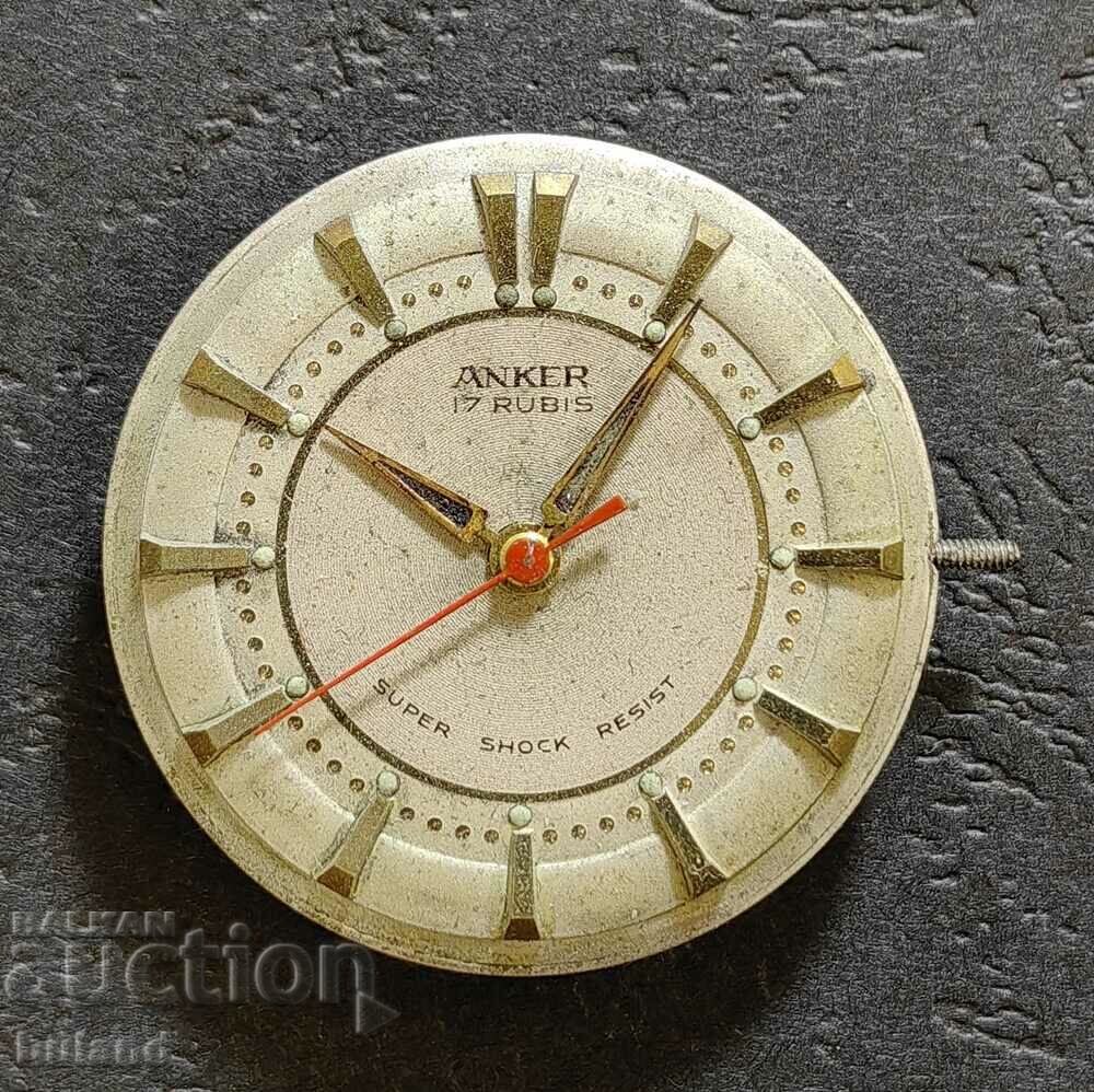 Hermann Becker HB 120 Movement with 21 Jewels Anker Dial with price 34.99 BGN | € 17.89 Hermann Becker HB 120 Movement with 21 Jewels Anker Dial with price 34.99 BGN | € 17.89