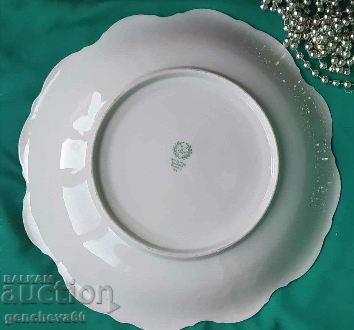 Delivery of Beautiful porcelain platter BAVARIA