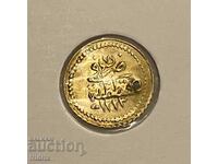 Turkey gold / Turkey Ottoman Empire ¼ zeri mahbub 1819 gold