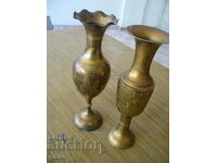 Old Bronze Vases