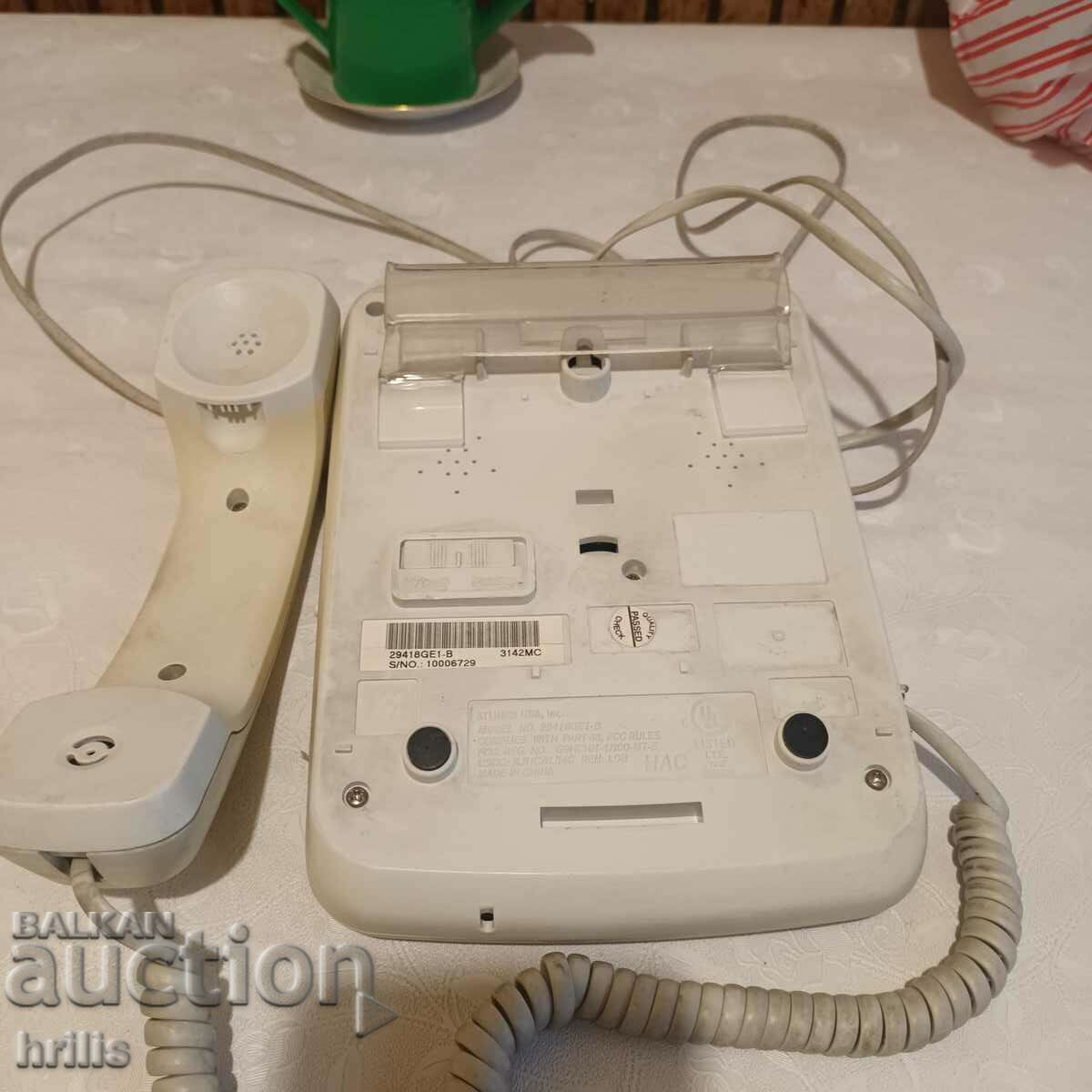 GENERAL ELECTRIC USA LANDLINE PHONE FROM THE 1980s - 6 GENERAL ELECTRIC USA LANDLINE PHONE FROM THE 1980s - 6