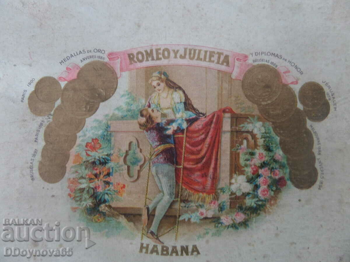 Romeo y Julieta κατασκευασμένο στη Habana της Κούβας