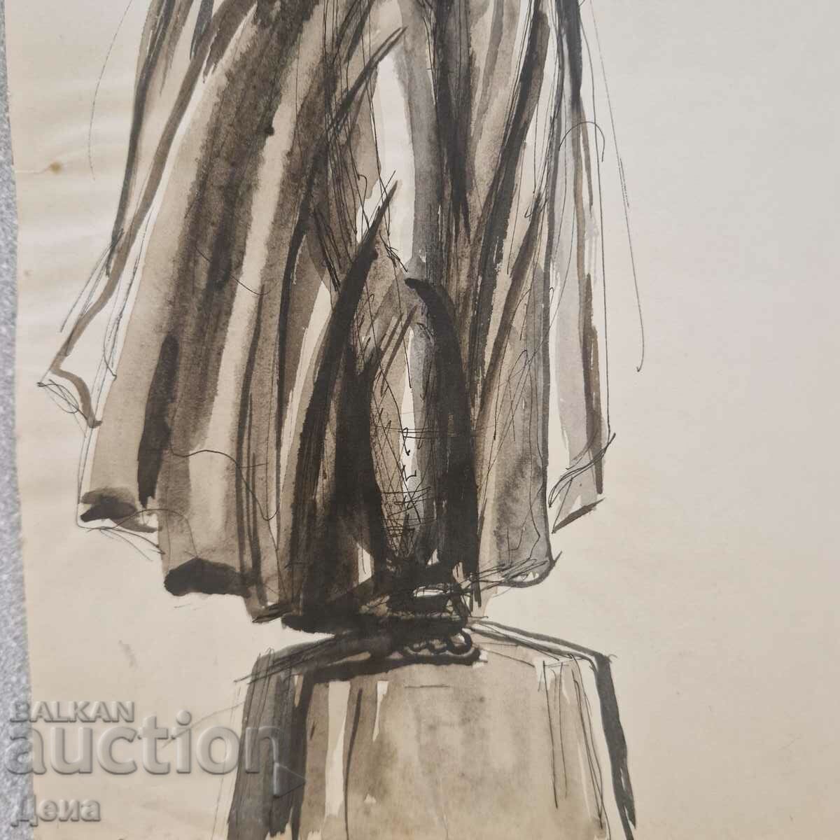 Delivery of Old master watercolor Delivery of Old master watercolor