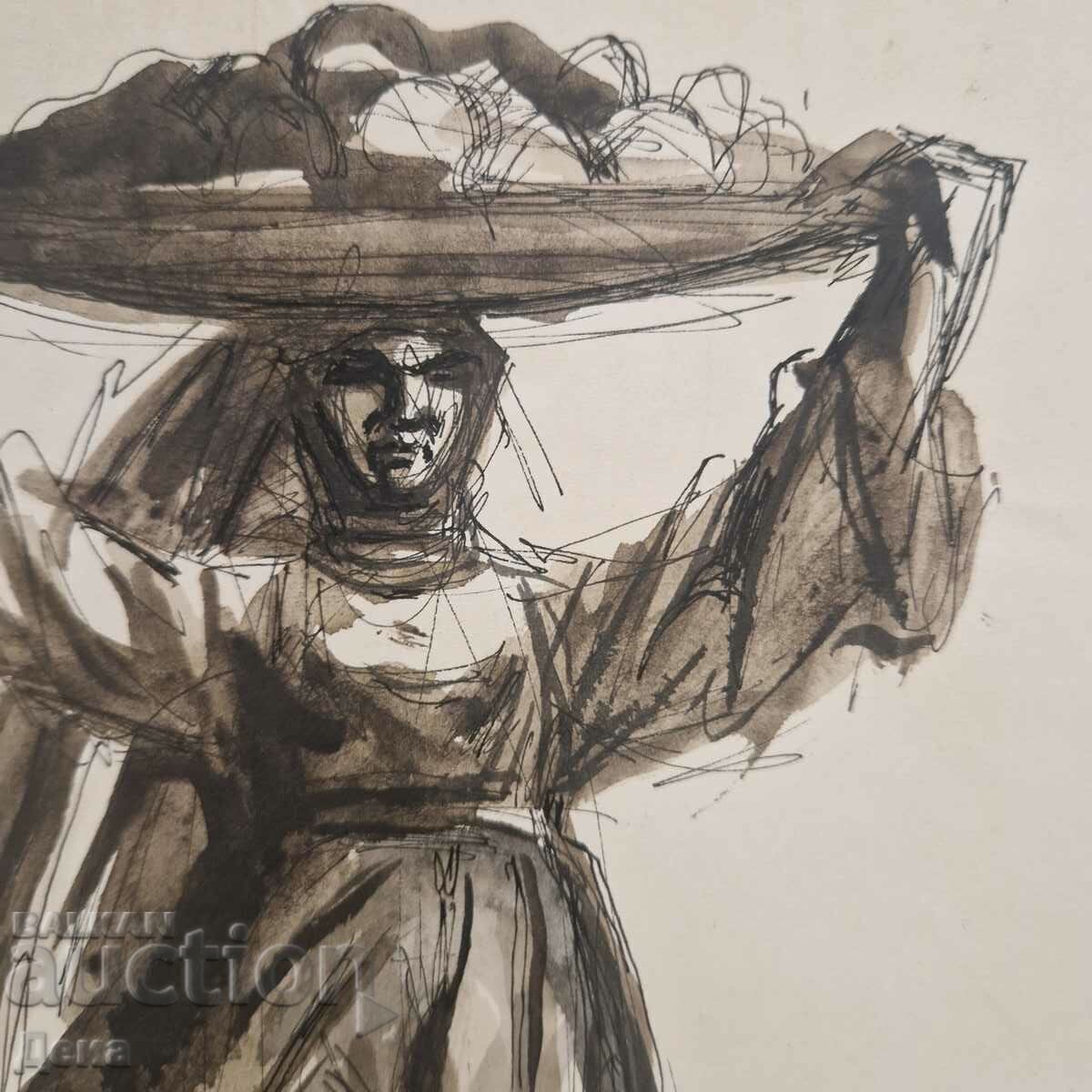 Old master watercolor - 5 Old master watercolor - 5