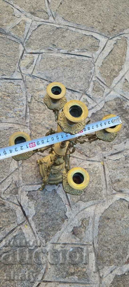 Old bronze priest - 5