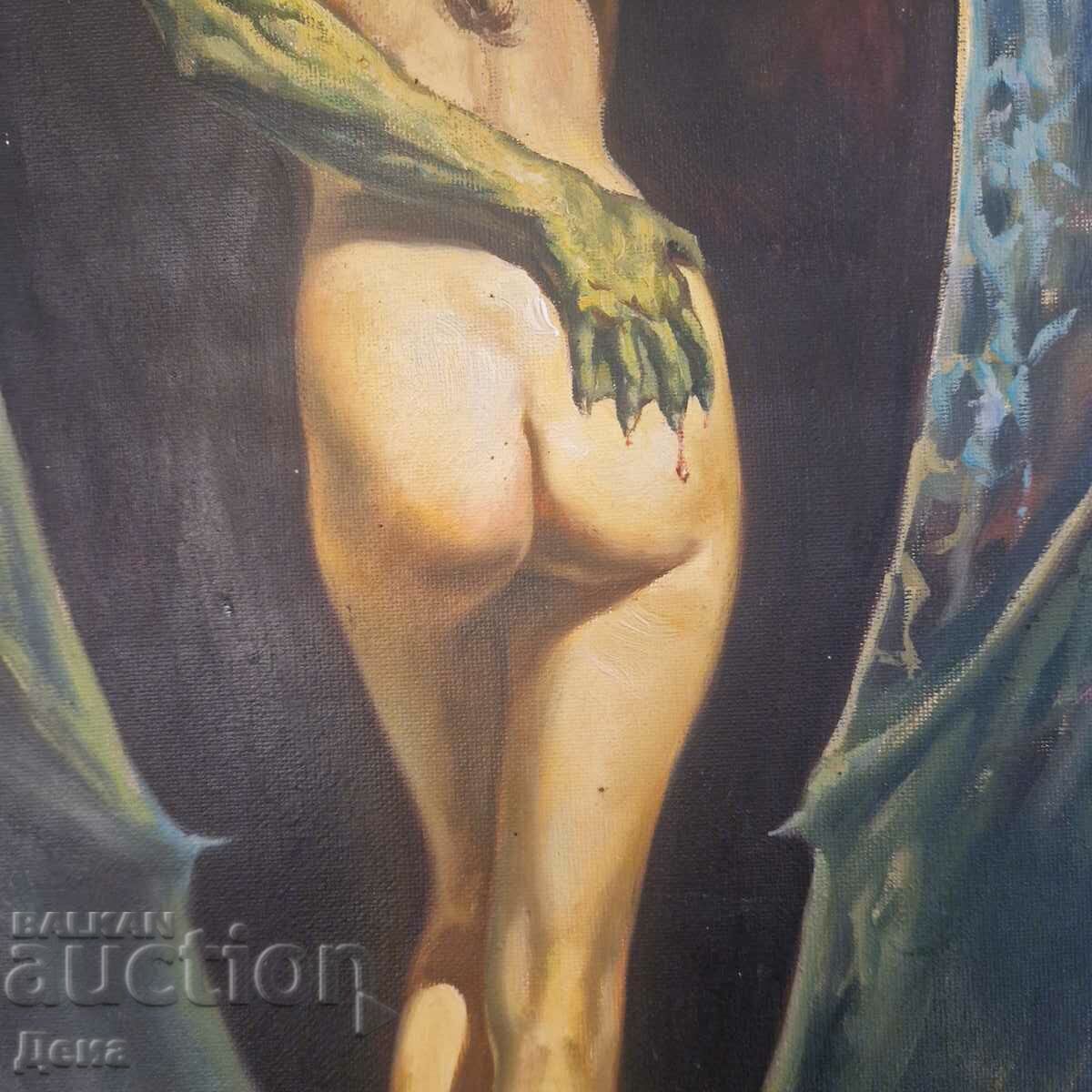 Pictură de Ĭordan Voshtinarov (reproducție după Boris Valejo) - 5 Pictură de Ĭordan Voshtinarov (reproducție după Boris Valejo) - 5