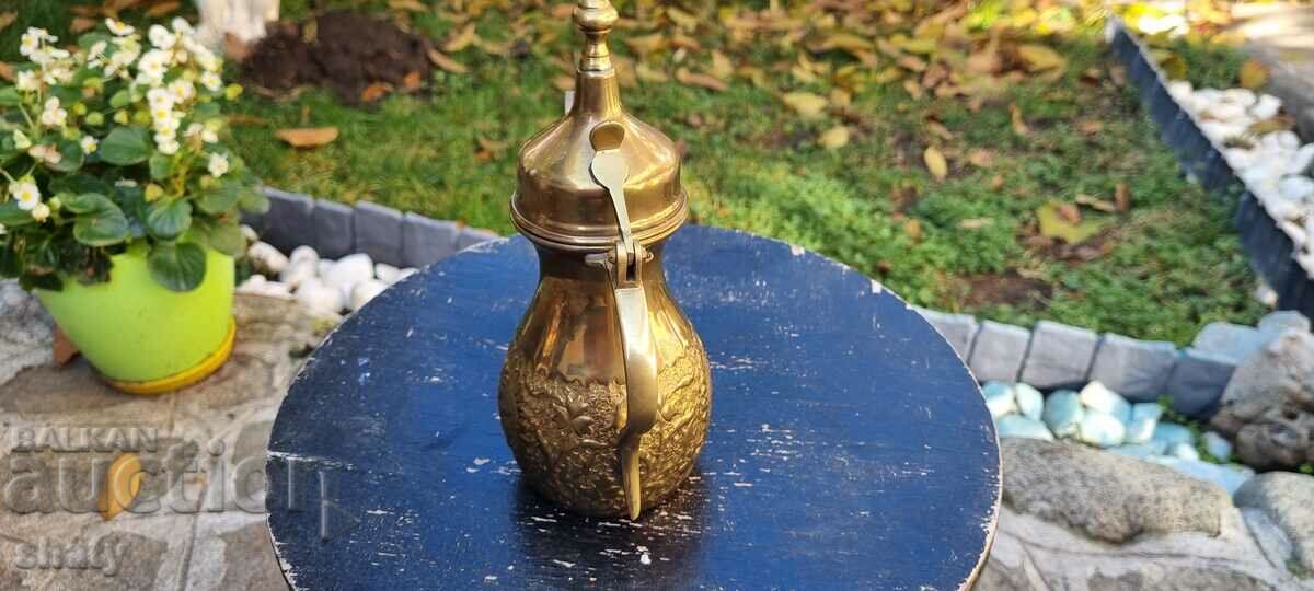 Old bronze jug. Arab teapot with price 50.00 BGN | € 25.56 Old bronze jug. Arab teapot with price 50.00 BGN | € 25.56