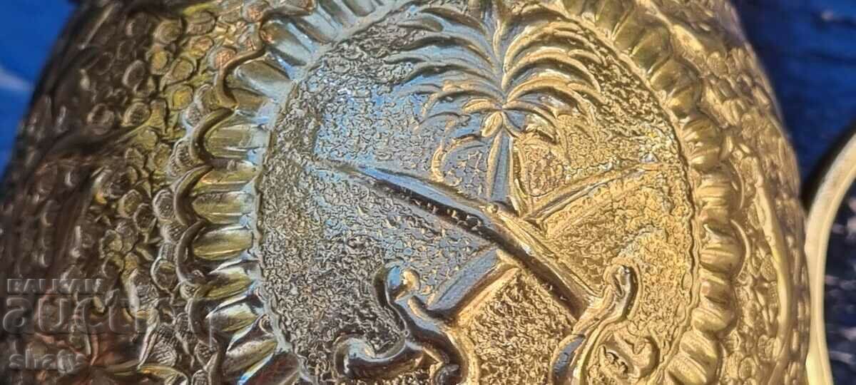 Old bronze jug. Arab teapot - 7 Old bronze jug. Arab teapot - 7