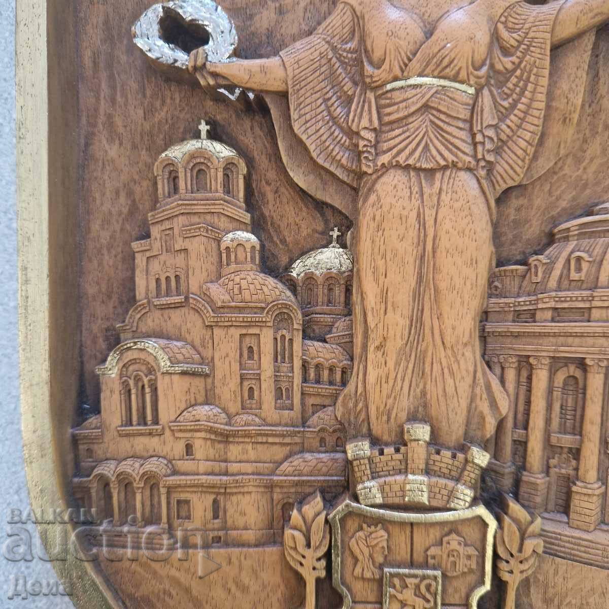 Livrarea Sculptură în lemn „Sofia”
