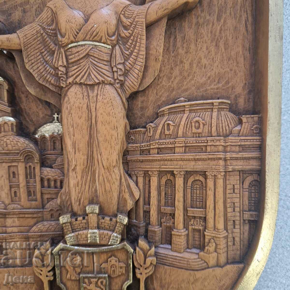 Sculptură în lemn „Sofia” - 5