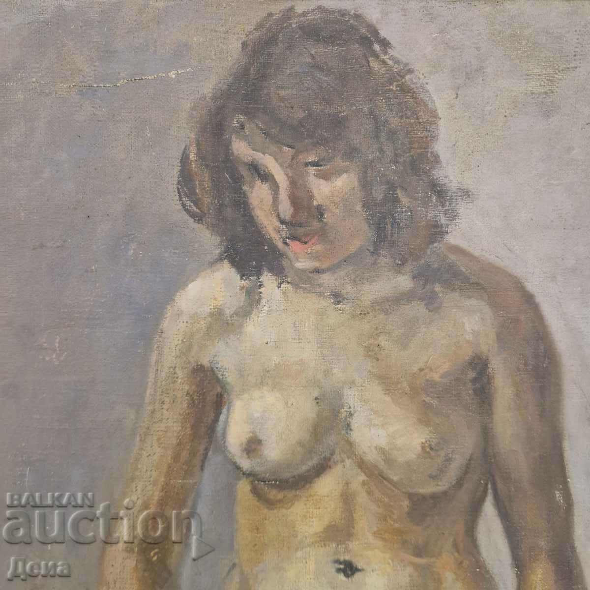 Old academic canvas-double-sided. with price 120.00 BGN | € 61.36 Old academic canvas-double-sided. with price 120.00 BGN | € 61.36