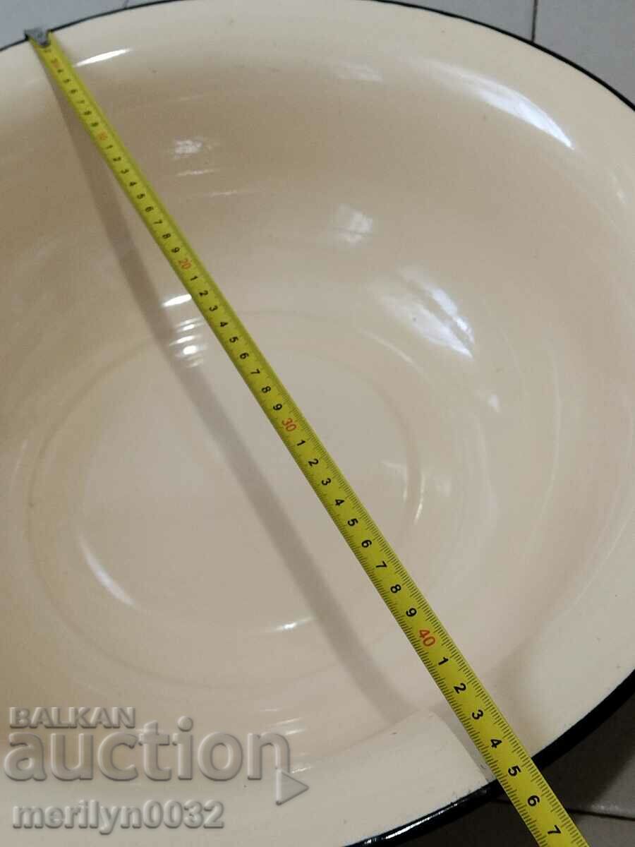 Delivery of Enameled basin basin vessel with enamel from the USSR bowl Delivery of Enameled basin basin vessel with enamel from the USSR bowl