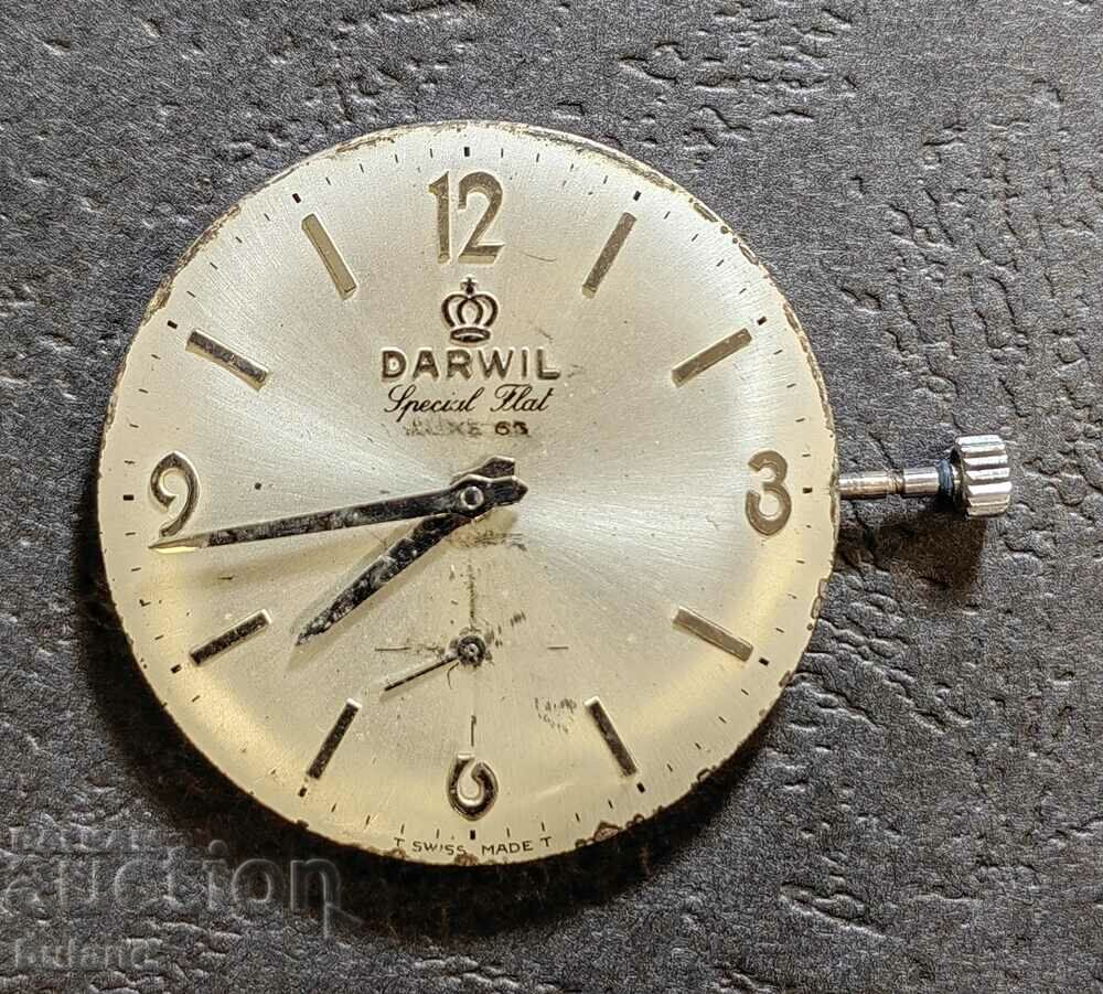 Swiss Movement Darwil 7066 17 Jewels SWISS