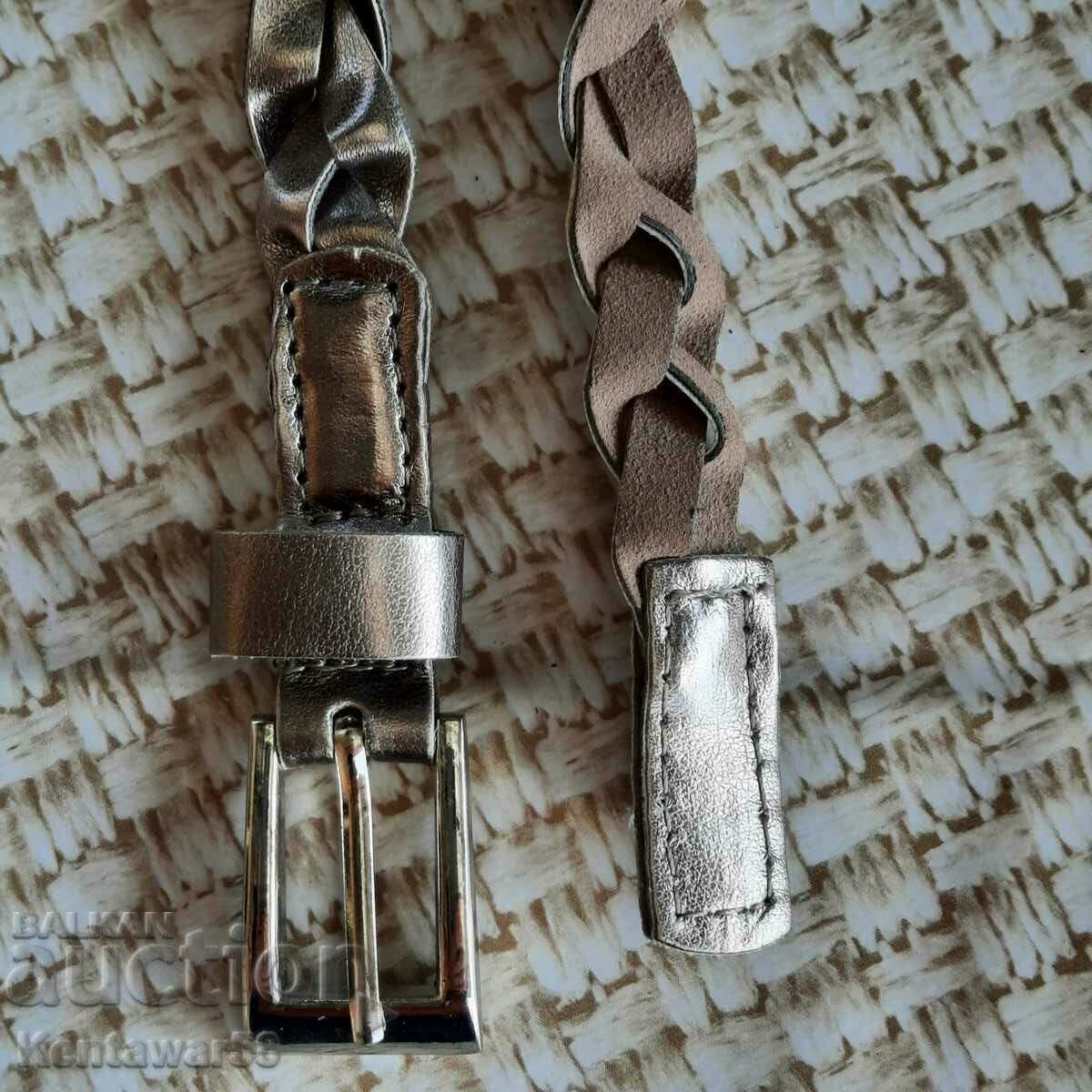 Δερμάτινη ζώνη με τιμή 2.00 BGN | € 1.02 Δερμάτινη ζώνη με τιμή 2.00 BGN | € 1.02