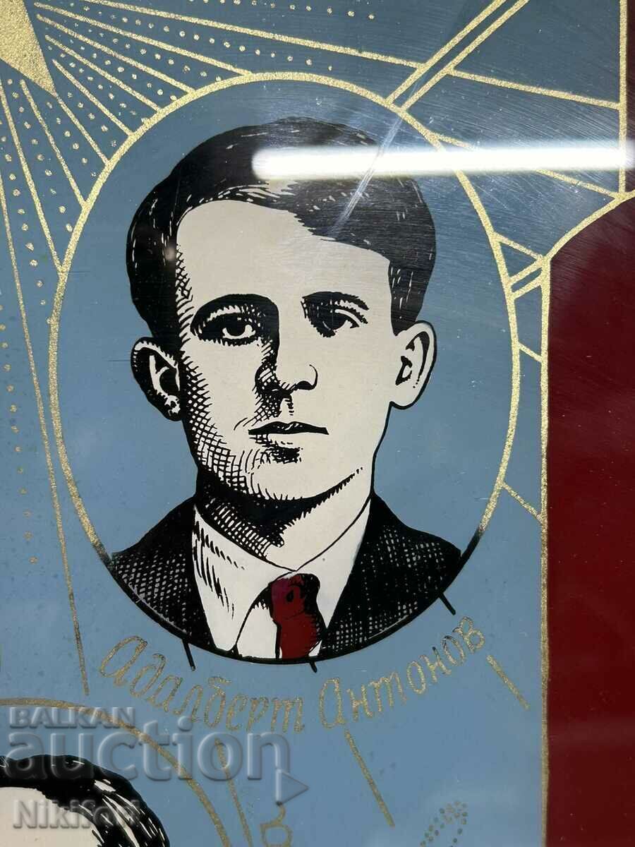 Delivery of Social Signboard Signboard Lithography on Glass